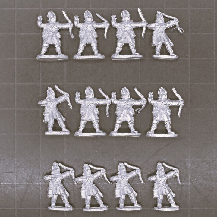 Khurasan Miniatures, Late Roman - Unarmoured Archers