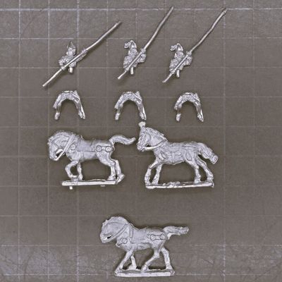 Khurasan Miniatures, Late Roman - Alanii Armoured Cavalry