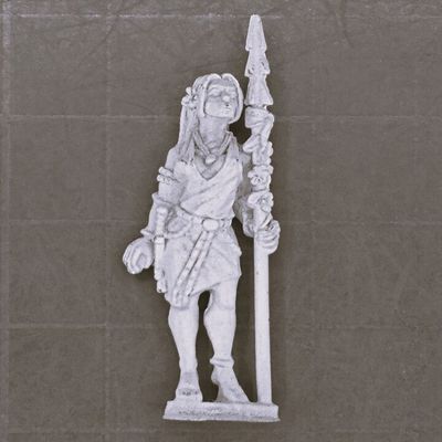Warmonger Miniatures, Fantasy Elves: Nymph Warrior - Winterlily