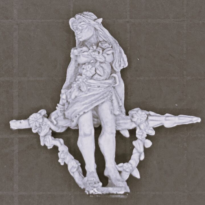 Warmonger Miniatures, Fantasy Elves: Nymph Warrior - Hemlock
