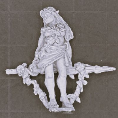 Warmonger Miniatures, Fantasy Elves: Nymph Warrior - Hemlock