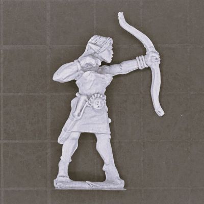 Warmonger Miniatures, Fantasy Elves: Nymph Warrior - Death Petal