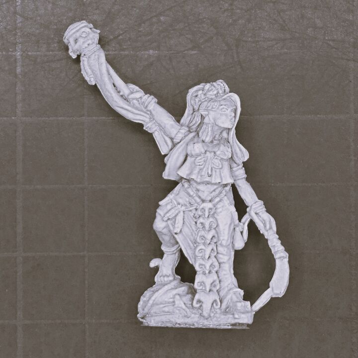 Warmonger Miniatures, Fantasy Elves: Nymph Warrior - Angharad Wyrdroot