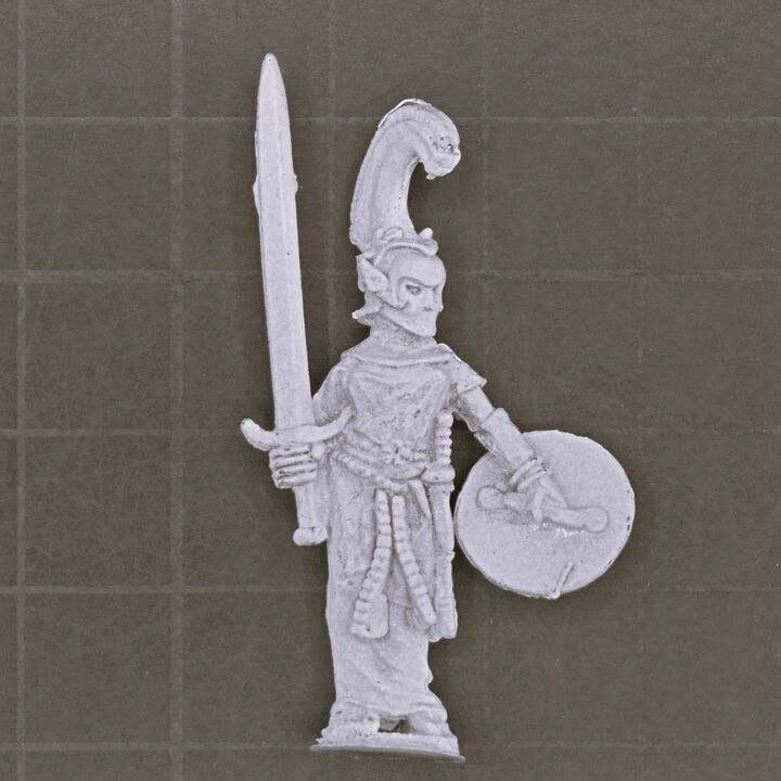 Warmonger Miniatures, Fantasy Elves: Nymph Warrior - Anisantha Wolfflax