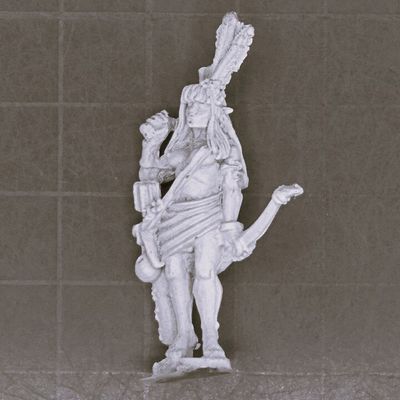 Warmonger Miniatures, Fantasy Elves: Nymph Warrior - Bloodthorn
