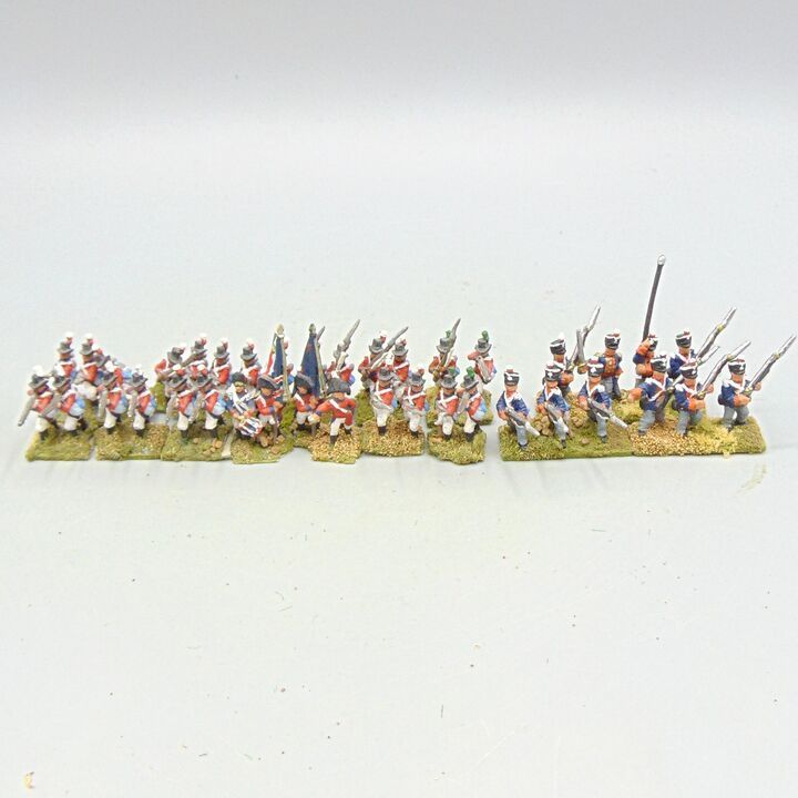 Grade F - Unidentified Manufacturer - War of 1812 - British Royal Marines & Dismounted Light Dragoons