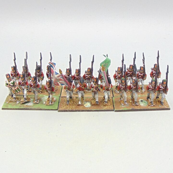 Grade C - Newline Designs - Napoleonic - British Line Infantry Unit in Stovepipe Shakos