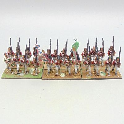 Grade C - Newline Designs - Napoleonic - British Line Infantry Unit in Stovepipe Shakos