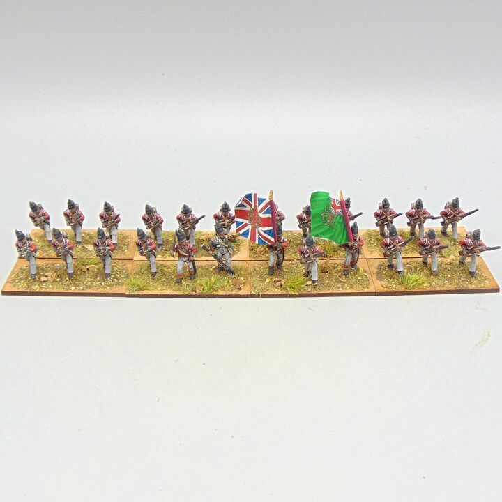 Grade C - Newline Designs - Napoleonic - British Light Infantry Unit in Stovepipe Shakos
