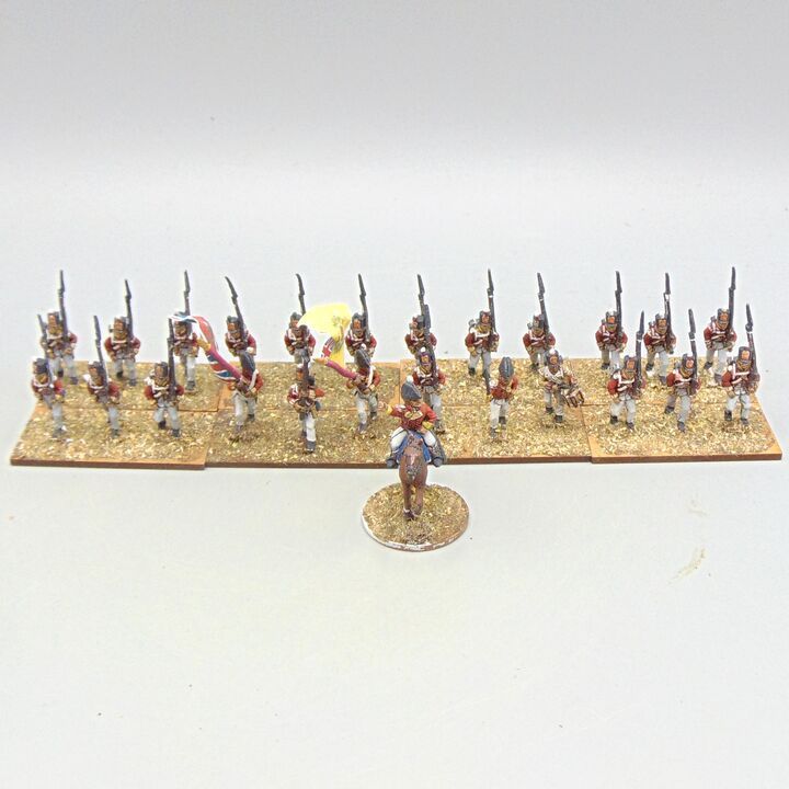 Grade C - Newline Designs - Napoleonic - British Line Infantry Unit in Stovepipe Shakos