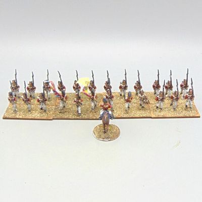 Grade C - Newline Designs - Napoleonic - British Line Infantry Unit in Stovepipe Shakos