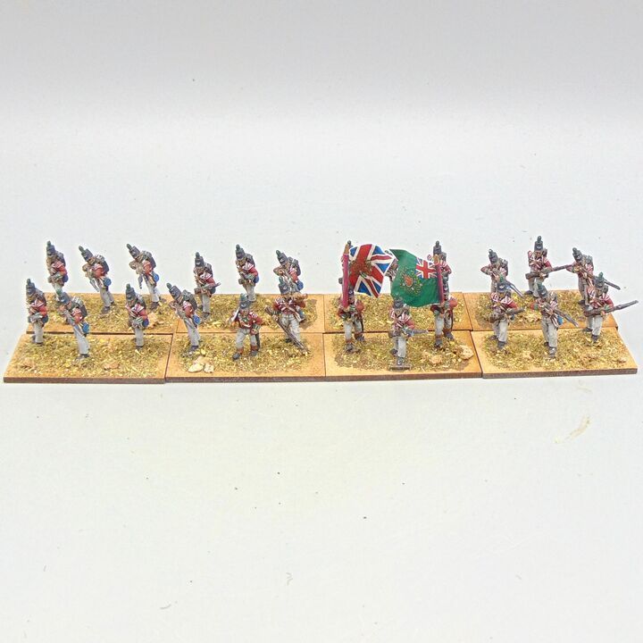 Grade C - Newline Designs - Napoleonic - British Light Infantry Unit in Stovepipe Shakos