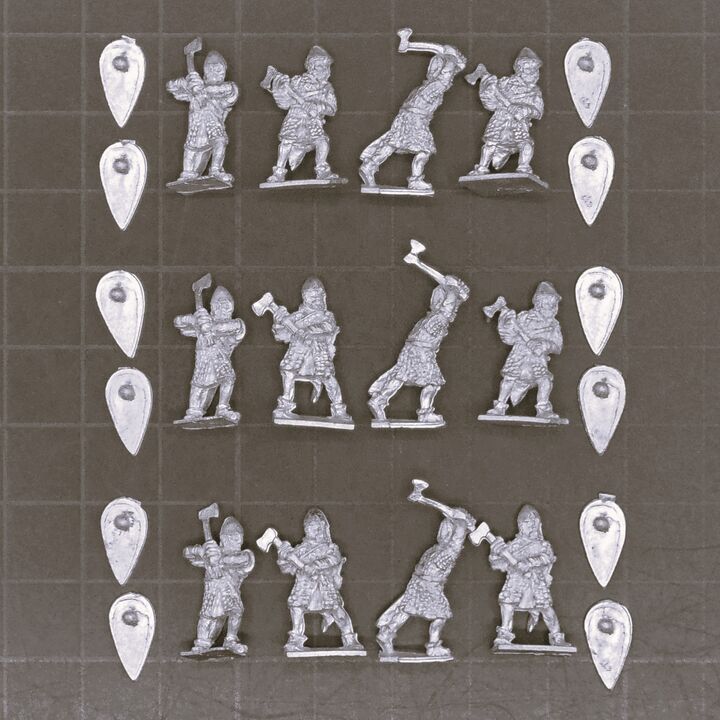 Khurasan Miniatures, Dark Ages - Anglo-Danish Huscarls