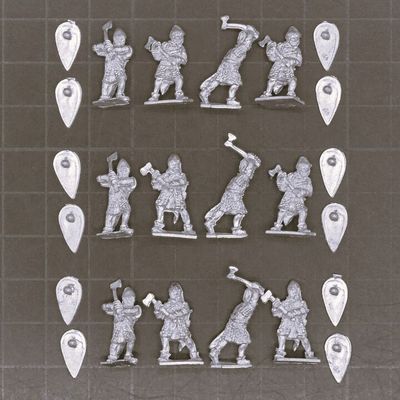 Khurasan Miniatures, Dark Ages - Anglo-Danish Huscarls