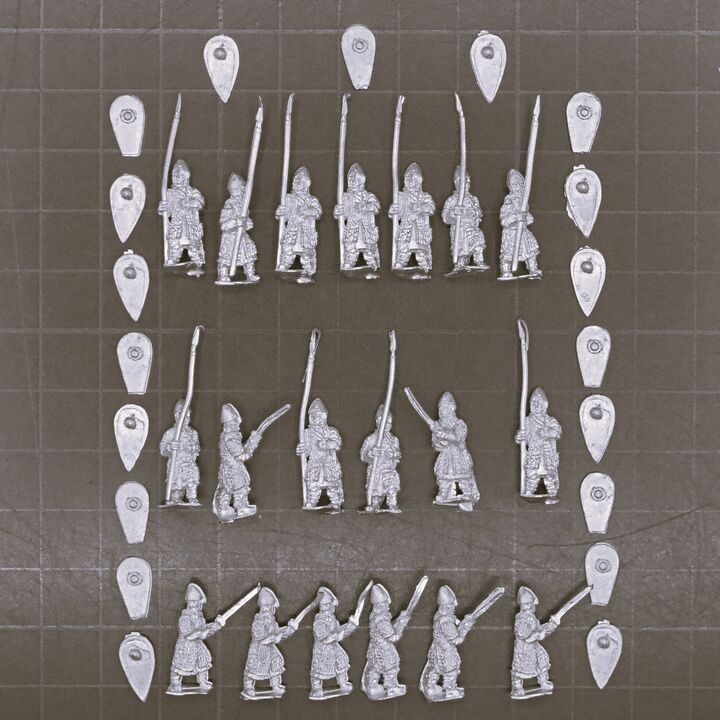 Khurasan Miniatures, Dark Ages - Dismounted Norman, Frankish or Lombard Knights