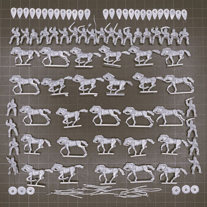 Khurasan Miniatures, Dark Ages - Mounted Norman, Frankish or Lombard Knights