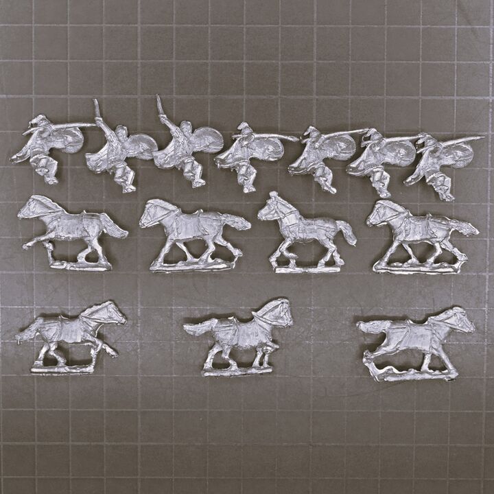 Donnington Miniatures, Dark Ages - Gothic Cavalry