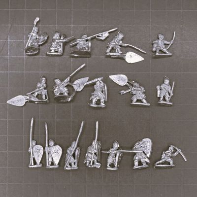 Museum Miniatures, Dark Ages - Various Norman Infantry