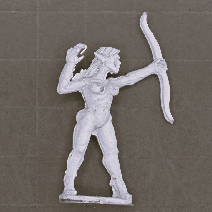 Warmonger Miniatures, Fantasy Elves: Nymph Warrior - Henbane
