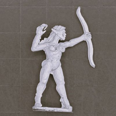 Warmonger Miniatures, Fantasy Elves: Nymph Warrior - Henbane