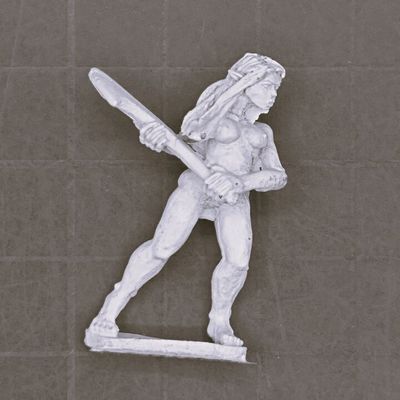 Warmonger Miniatures, Fantasy Elves: Nymph Warrior - Coltfoot