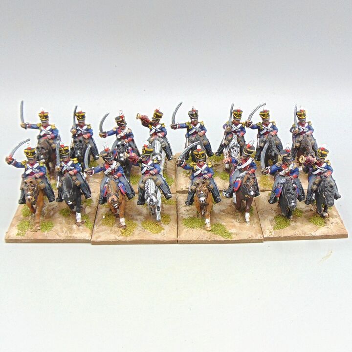 Grade D - Front Rank Miniatures - Napoleonic - British Light Dragoon Unit