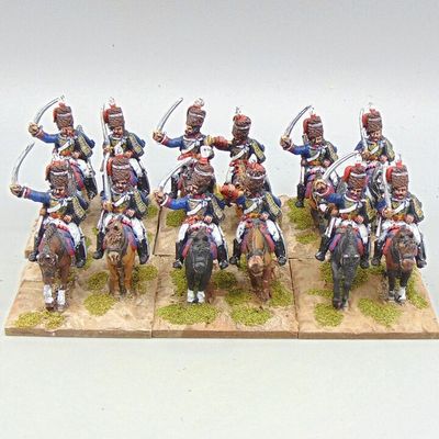 Grade D - Front Rank Miniatures - Napoleonic - KGL Hussar Dragoon Unit