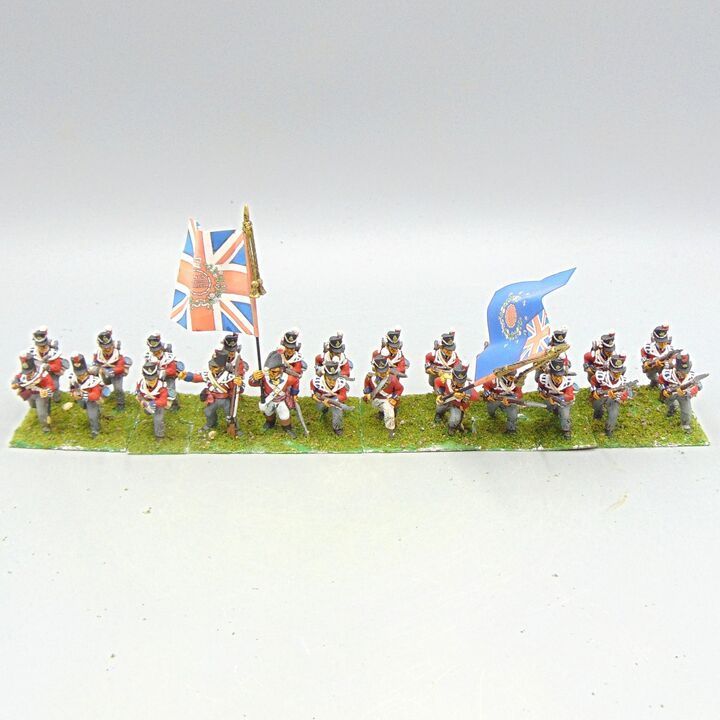 Grade C - Front Rank Miniatures - Napoleonic - British KGL Infantry Unit