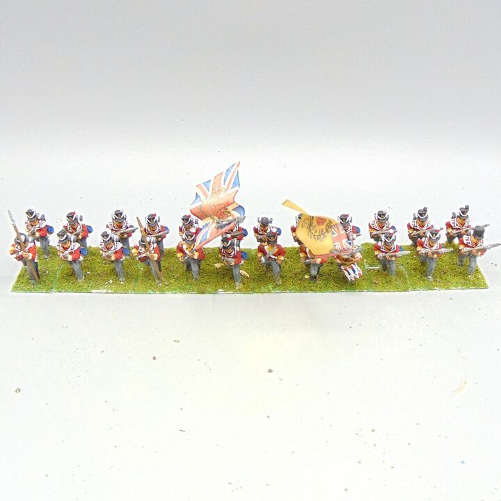 Grade C - Front Rank Miniatures - Napoleonic - British Line Infantry Unit