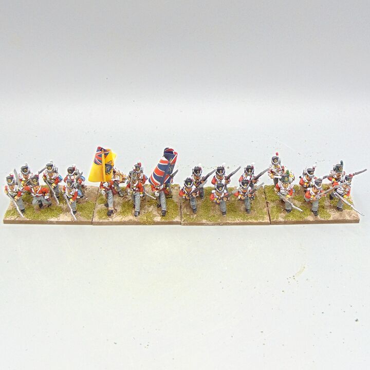 Grade C - Wargames Foundry - Napoleonic - British Line Infantry Unit