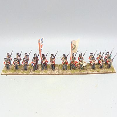 Grade C - Wargames Foundry - Napoleonic - British Line Infantry Unit