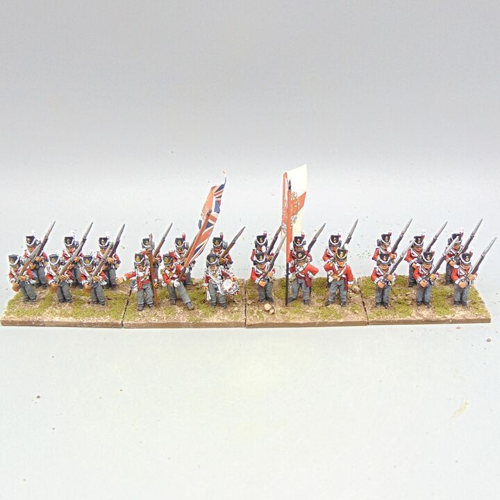 Grade C - Wargames Foundry - Napoleonic - British Line Infantry Unit