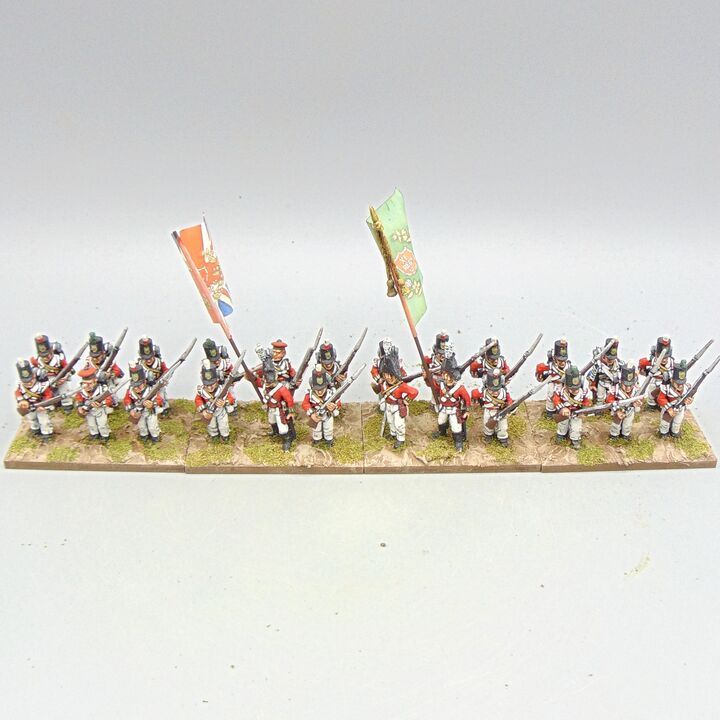 Grade C - Wargames Foundry - Napoleonic - British Line Infantry Unit