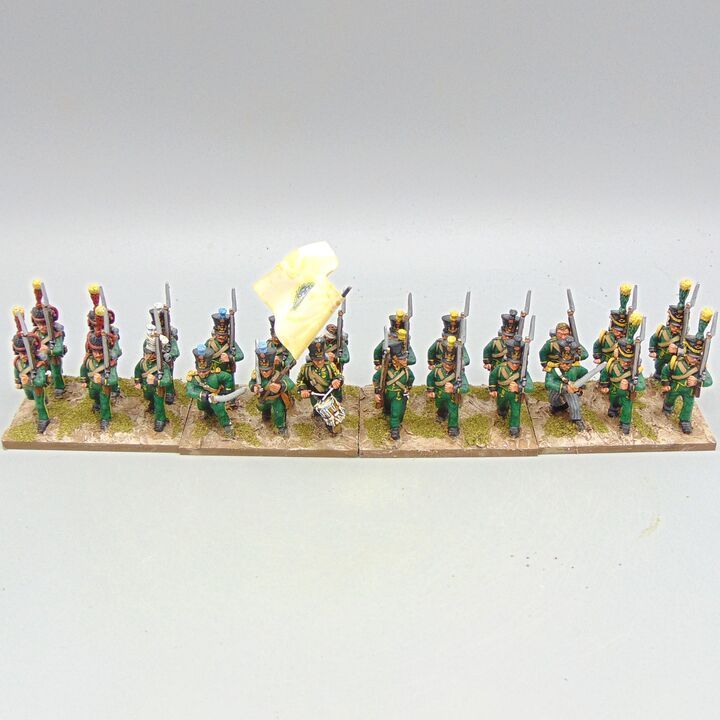 Grade C - Front Rank Miniatures - Napoleonic - Nassau Infantry Unit