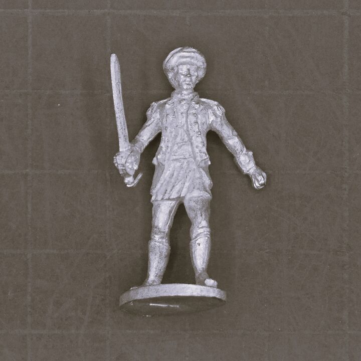 Crann Tara Miniatures, C18th Colonial India - Early East India Company Officer