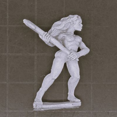 Warmonger Miniatures, Fantasy Elves: Nymph Warrior - Sun Dew