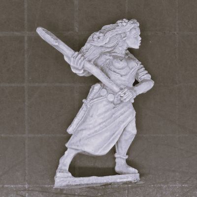 Warmonger Miniatures, Fantasy Elves: Nymph Warrior - Twayblade