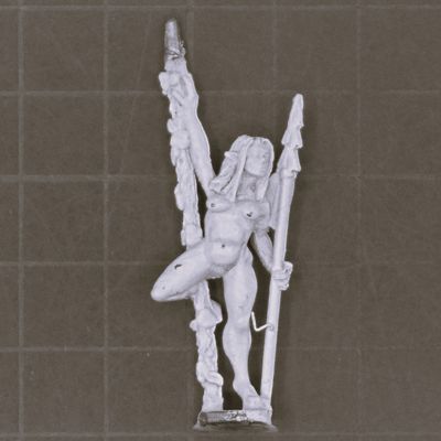 Warmonger Miniatures, Fantasy Elves: Nymph Warrior - Helleborine
