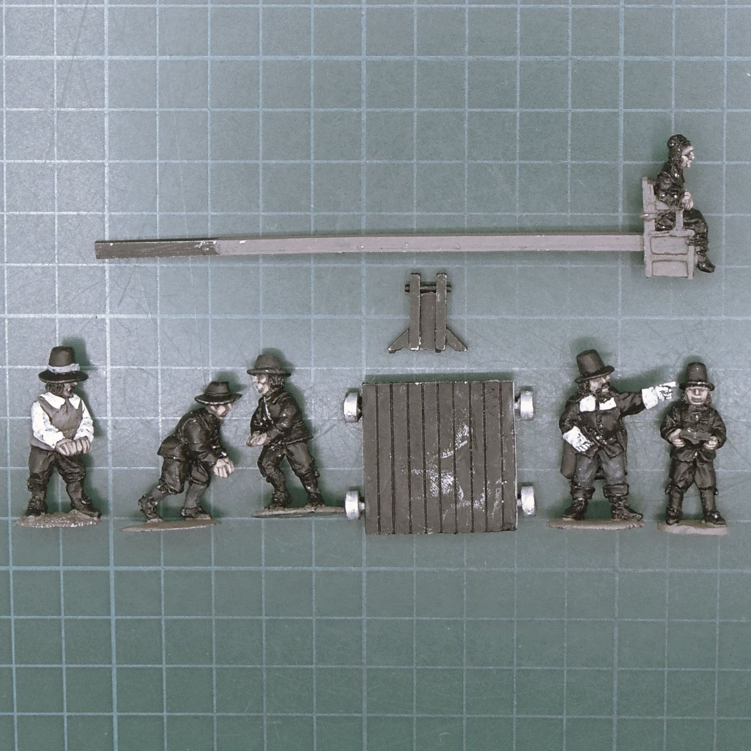 Depot Battalion, C17th: Ducking Stool Set