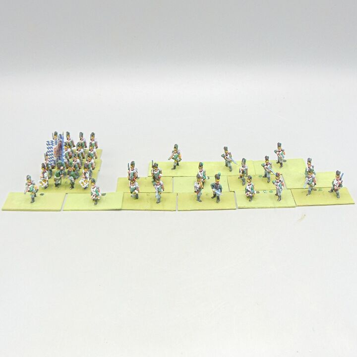 Grade C - Essex Miniatures - Napoleonic - Bavarian Jagers Unit