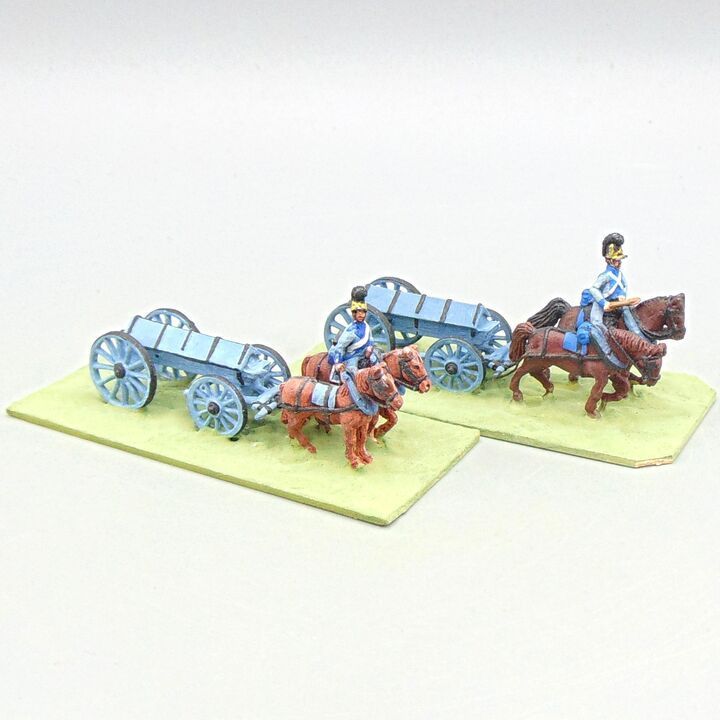 Grade D - Essex Miniatures - Napoleonic - Bavarian Artillery Caissons