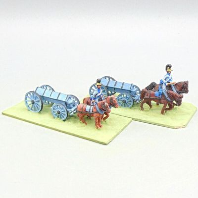 Grade D - Essex Miniatures - Napoleonic - Bavarian Artillery Caissons