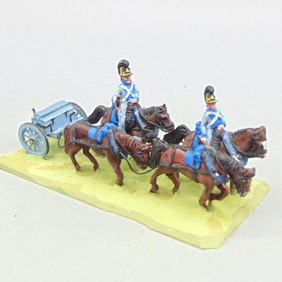 Grade D - Unidentified Manufacturer - Napoleonic - Bavarian Artillery Limber Grade D - Unidentified Manufacturer - Napoleonic - Bavarian Artillery Limber