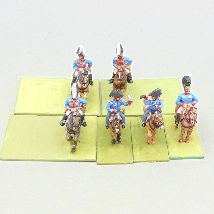 Grade D - Essex Miniatures - Napoleonic - Bavarian Brigadiers & Staff