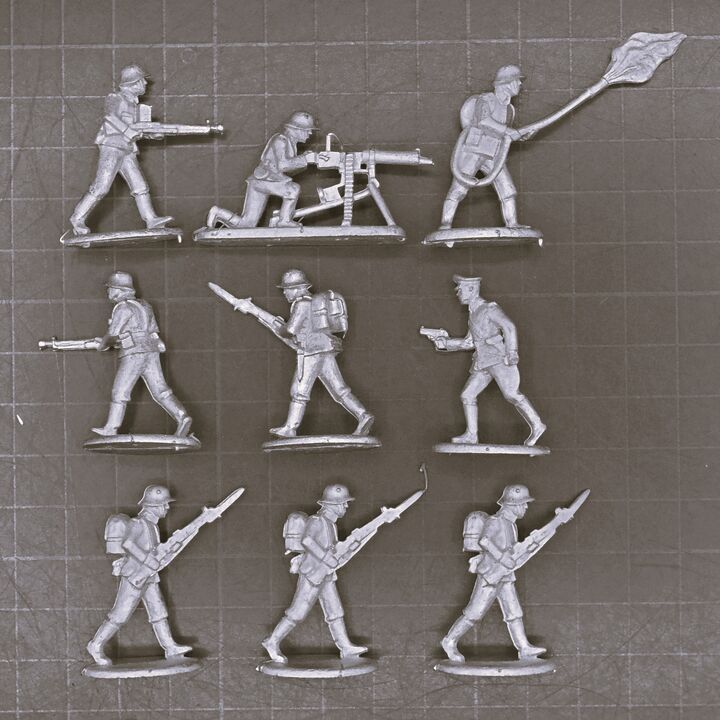 Copplestone Castings, Fictitious 'Little Wars': Berglander Infantry