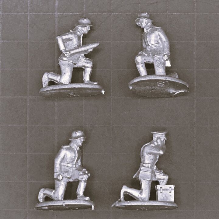 Copplestone Castings, Fictitious 'Little Wars': Berglander Artillery Crew