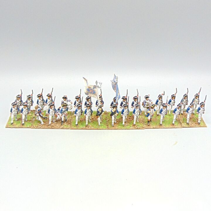 Grade D - Perry Miniatures - AWI - Hesse-Cassell Musketeer Unit