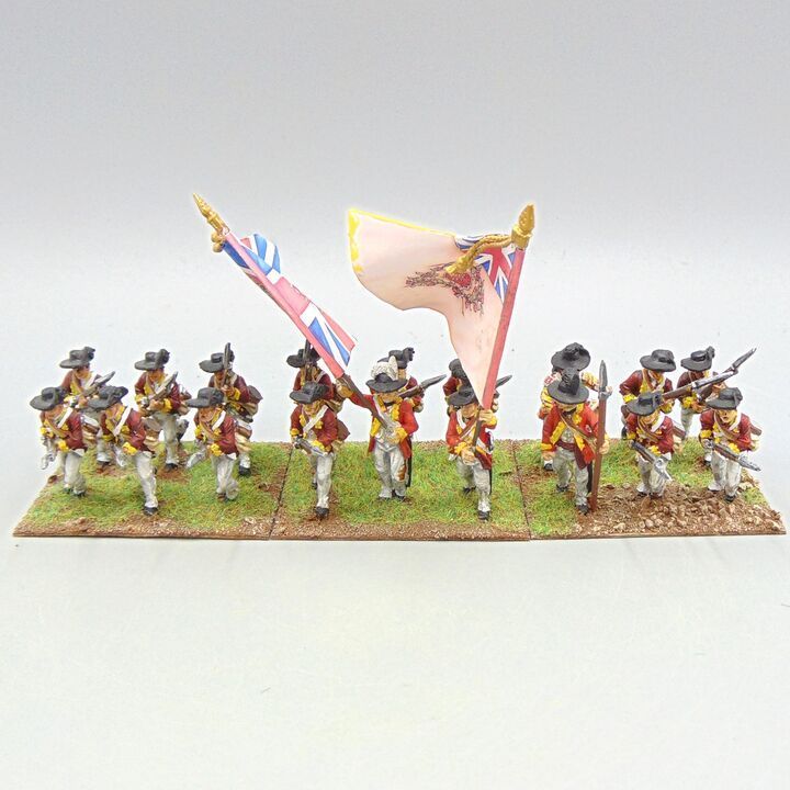 Grade D - Perry Miniatures - AWI - British Infantry Unit