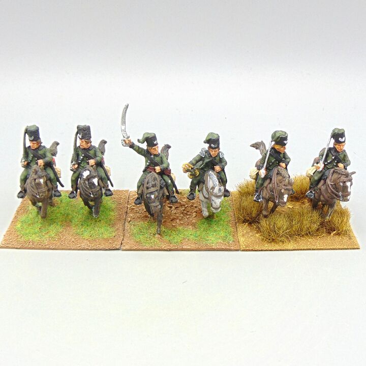 Grade D - Perry Miniatures - AWI - Queens Rangers Hussars