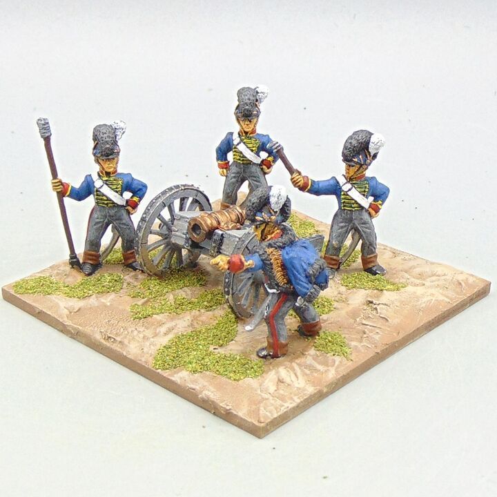 Grade C - Wargames Foundry - Napoleonic - British Royal Horse Artillery Howitzer  & Crew